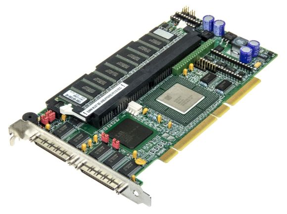 INTEL A91205-100 SRCU32U SCSI RAID CONTROLLER PCI-X 128MB