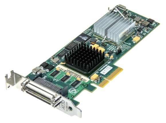 HP 445009-002 DUAL CHANNEL U320E SCSI LVD PCIe x4 LP