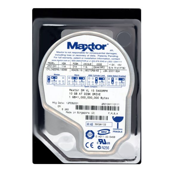 MAXTOR Fireball 531DX 10.2GB 5.4k 2MB ATA 3.5'' 2R010H1
