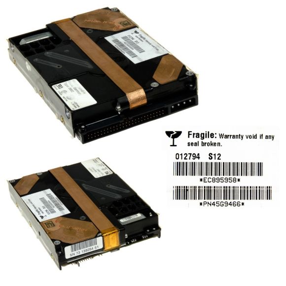 HDD IBM 45G9466 1GB 5.4k SCSI 50-PIN CACHE 512KB 3.5''