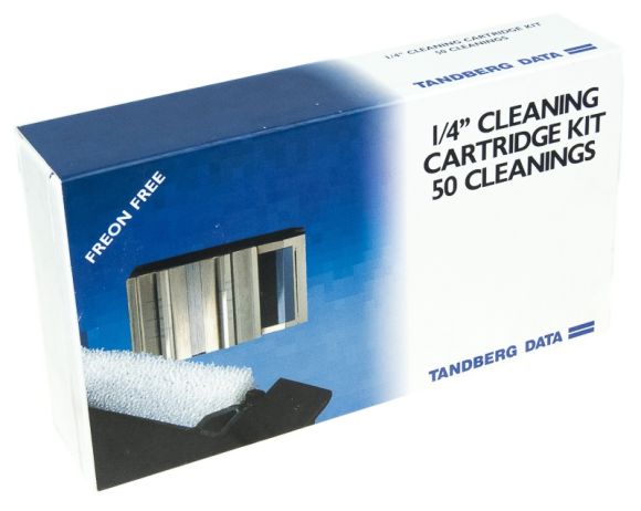 TANDBERG 8962 CLEANING KIT 50 CLEANINGS 1/4'' QIC TAPE DRIVE