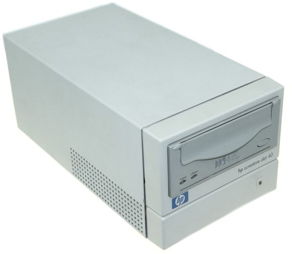 EXTERNAL STREAMER HP C5687B DAT40 20/40GB SCSI
