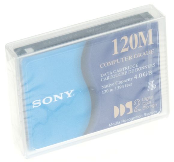SONY DGD120M DAT TAPE CARTRIDGE DDS-2 4GB / 8GB 120M