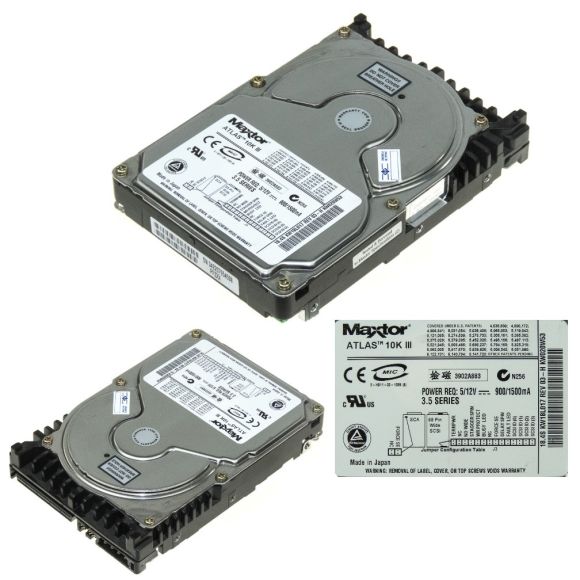 MAXTOR KW18L017 18.4 GB SCSI 8MB 3.5 10.000RPM