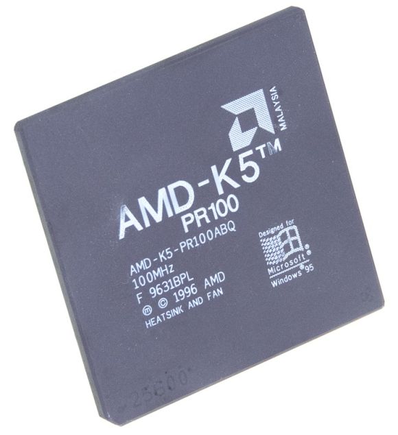 CPU AMD K5 AMD-K5-PR100ABQ 100 MHz s.7 L1 CACHE 16 KB