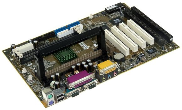 CHAINTECH 6VTA2 SLOT 1 YEAR 2000 COMPLIANT MOTHERBOARD AGP ISA