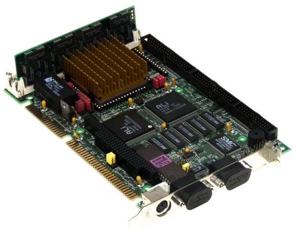 NEXCOM PEAK-405 INDUSTRIAL MOTHERBOARD CPU ISA + AM5X86-P75