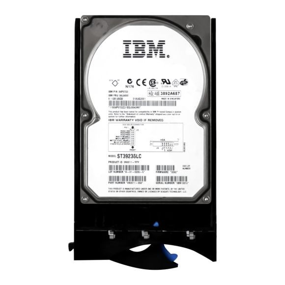 IBM 36L8650 06P5722 9.1GB 7.2K 2MB SCSI U160 3.5'' ST39236LC