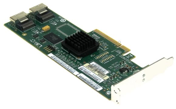 LSI SAS3081E-S 8-PORT SAS/SATA RAID LP PCIe 371-3255-01