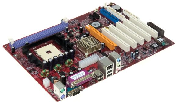 PCCHIPS M860 MOTHERBOARD s.754 DDR PCI AGP
