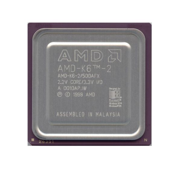 CPU AMD AMD-K6-2/500AFX 500MHz Super 7