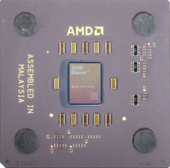 CPU AMD DURON 1000 DHD1000AMT1B 1000MHz SOCKET 462