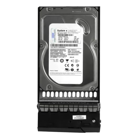 IBM 42D0778 42D0781 42D0777 1TB 7.2K 16MB SAS-2 3.5'' ST31000424SS