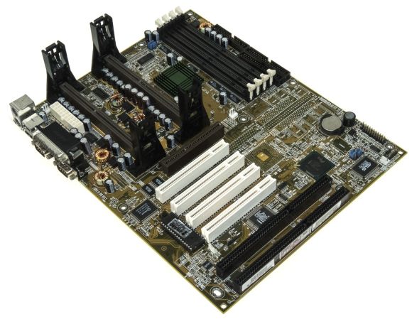 ASUS P2B-D 2x SLOT 1 ISA PCI SDRAM MOTHERBOARD 