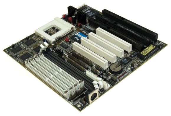 PC PARTNER 35-8320-02 MOTHERBOARD SOCKET 7 SIMM SDRAM PCI ISA