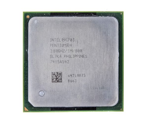 CPU INTEL PENTIUM 4 SL7KA 2.8GHz s.478