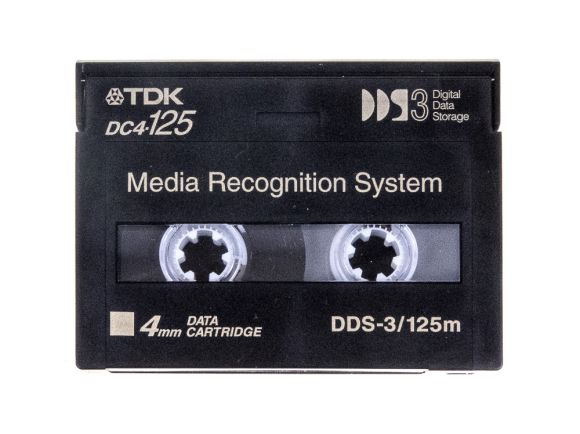 TDK DC4-125 DDS-3 DATA CARTRIDGE 12/24GB