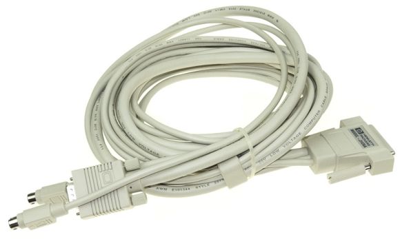 HP J1476A CONSOLE SWITCH CABLE 2.4M PS/2 HD-15 DB-25