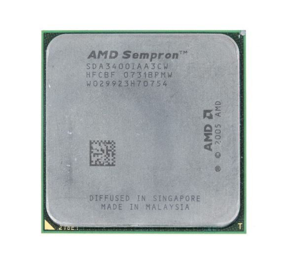 AMD SEMPRON 64 3400+ SDA3400IAA3CW 1800MHz AM2
