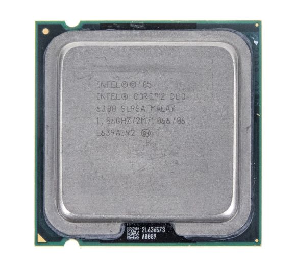 CPU INTEL CORE 2 DUO SL9SA E6300 1.86GHz LGA775