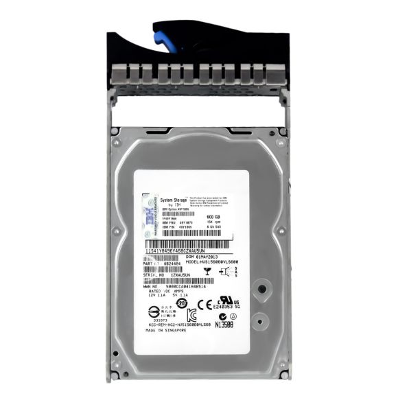 IBM 49Y1870 49Y1869 600GB SAS-2 15K 16MB 3.5'' HUS156060VLS600