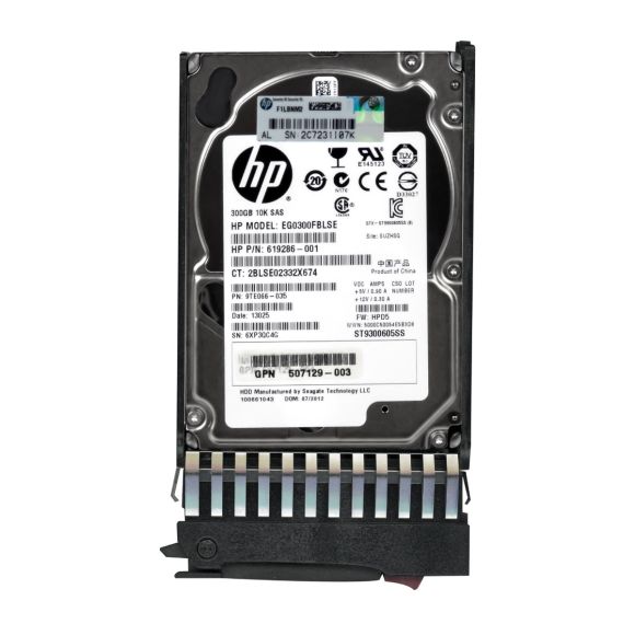 HP 619286-001 300GB 10K 64MB SAS-2 2.5'' EG0300FBLSE