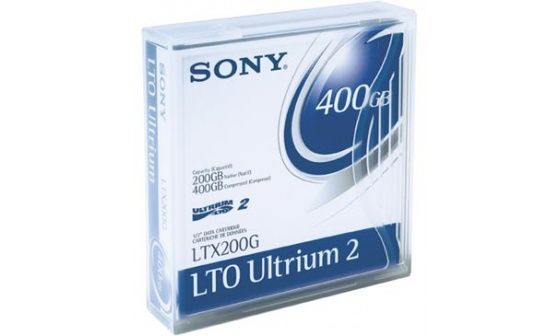 SONY LTX200G 200GB/400GB LTO-2 ULTRIUM TAPE MEDIA