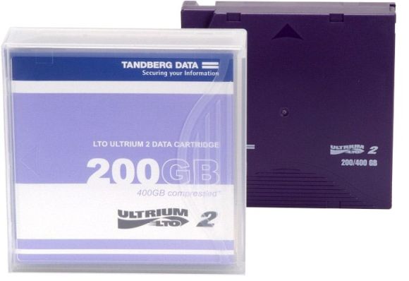 TAŚMA TANDBERG LTO ULTRIUM 2 CARTRIDGE 200GB 400GB