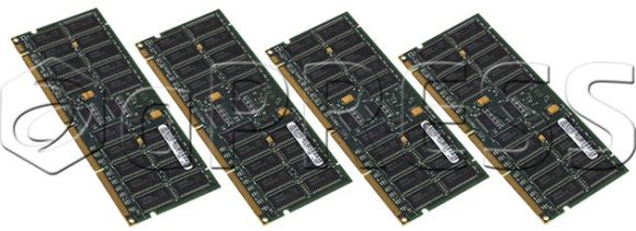 HP 4GB 4x 1GB A3864-66501 SDRAM ECC PC100 REG
