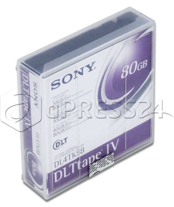 SONY DL4TK88 DLTTAPE IV DATA CARTRIDGE 40/80GB