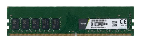 APACER 4GB DDR4 PC4-21300 2666MHz 78.B1GSB.4050B ECC UNBUFFERED