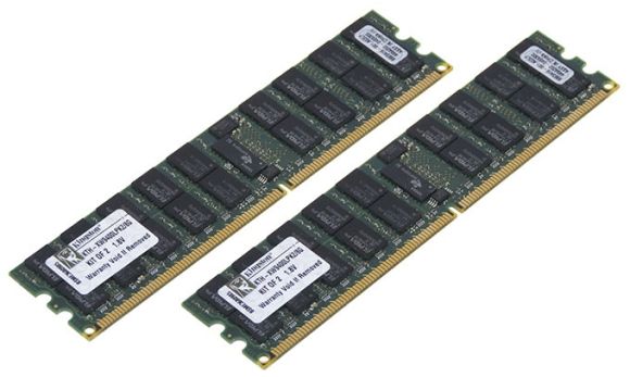 KINGSTON 8GB (2x 4GB) DDR2 PC2-5300 REGISTERED ECC