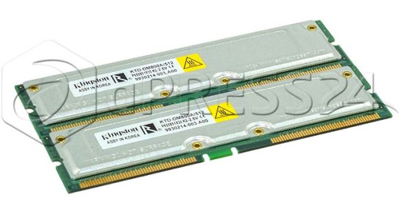 KINGSTON RDRAM 512MB PC800 KINGSTON KTD-DM800A/512