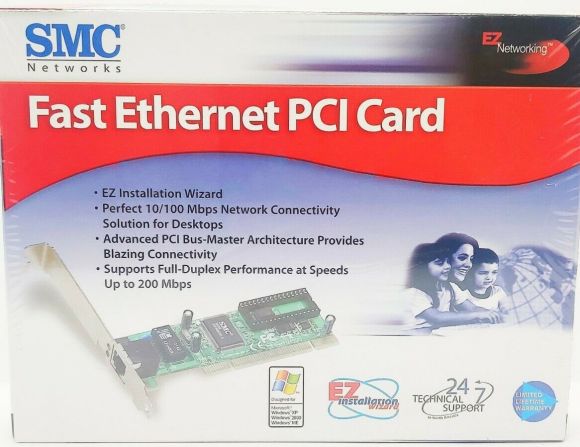 SMC SMC1244TX NETWORK ADAPTER PCI