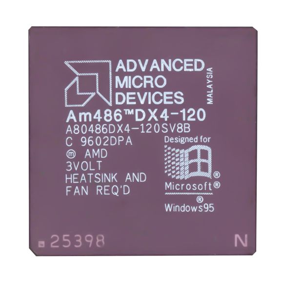 AMD A80486DX4-120SV8B 120MHz PGA168