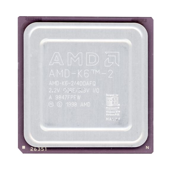 AMD AMD-K6-2/400AFQ 400MHz SOCKET 7 3.3V