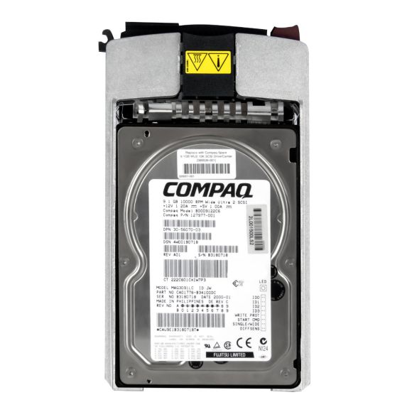 COMPAQ 127977-001 9.1GB 10K 2MB ULTRA2 SCSI 3.5'' BD009122C6