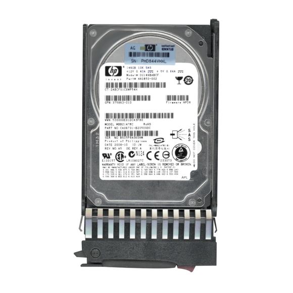 HP 460850-002 146GB 10k 16MB SAS-2 2.5'' DG146BABCF
