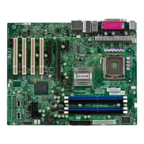 SUPERMICRO C2SBA s.775 DDR2 4xSATA PCIe PCI ATX