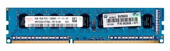 HP 662608-571 2GB PC3-12800 DDR3-1600 CL11 ECC