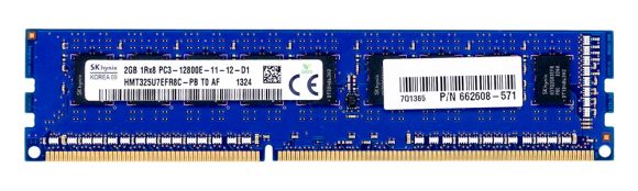 HYNIX HMT325U7EFR8C-PB 2GB DDR3 1600MHz UNBUFFERED ECC
