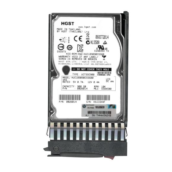 HP 5697-1288 900GB 10K 64MB SAS-2 2.5" HUC109090CSS600