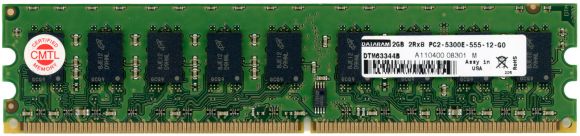 DATARAM DTM63344B 2GB DDR2 667MHz UNBUFFERED ECC