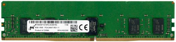 MICRON MTA9ASF1G72PZ-2G3B1RG 8GB DDR4 2400MHz ECC
