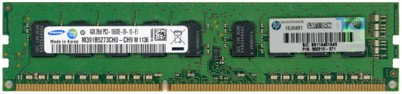 HP 500210-571 4GB DDR3 1333MHz UNBUFFERED ECC M391B5273CH0-CH9
