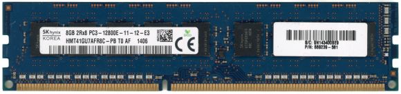 SK HYNIX HMT41GU7AFR8C-PB 8GB DDR3 1600MHz UNBUFFERED ECC