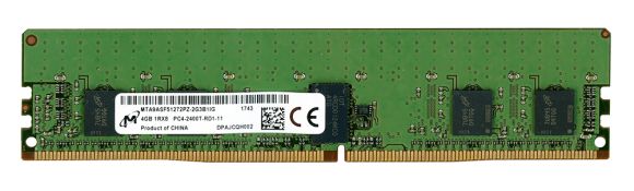 MICRON MTA9ASF51272PZ-2G3B1IG 4GB DDR4-2400Mhz REG ECC CL17