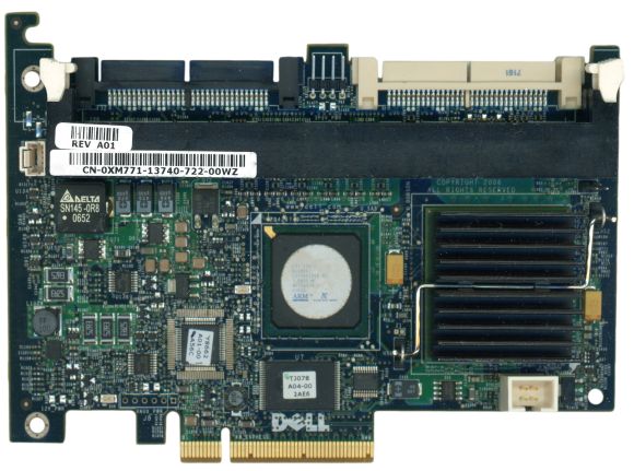 DELL 0XM771 CONTROLLER SAS POWEREDGE 2900 PERC 5i PCI XM771