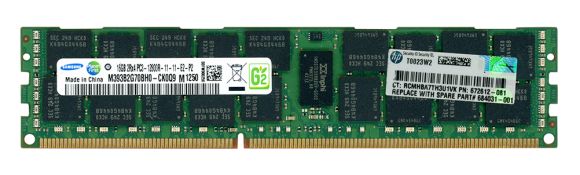 SAMSUNG M393B2G70BH0-CK0Q9 16GB DDR3 1600MHz REG-ECC