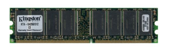 KINGSTON 512MB DDR PC2100 266MHz KTA-G4266/512 9905006-006.A02 Non-ECC